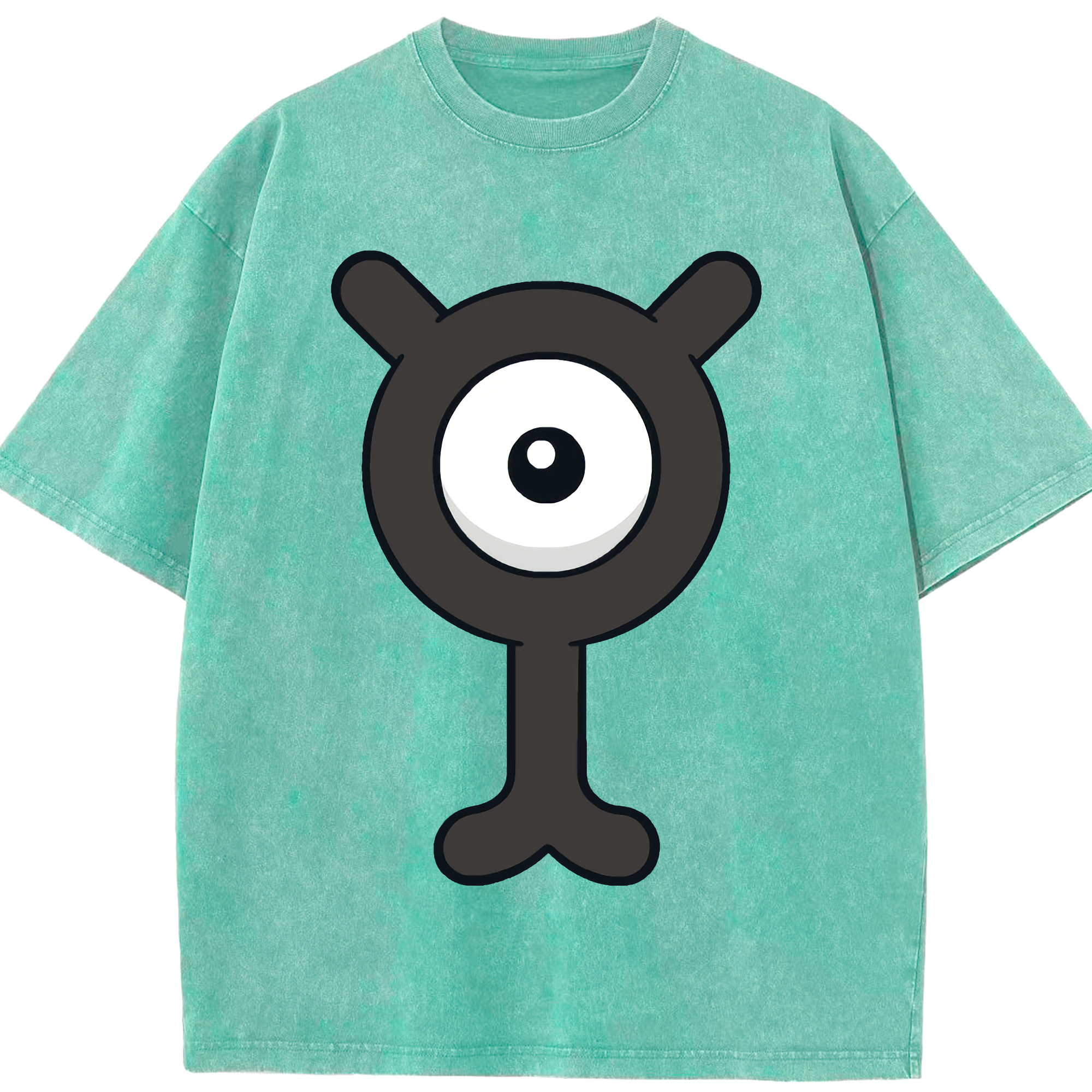 （画像用） ポケットモンスター Pokémon 綿100% ヴィンテージ風 半袖Tシャツ（フロントプリント）